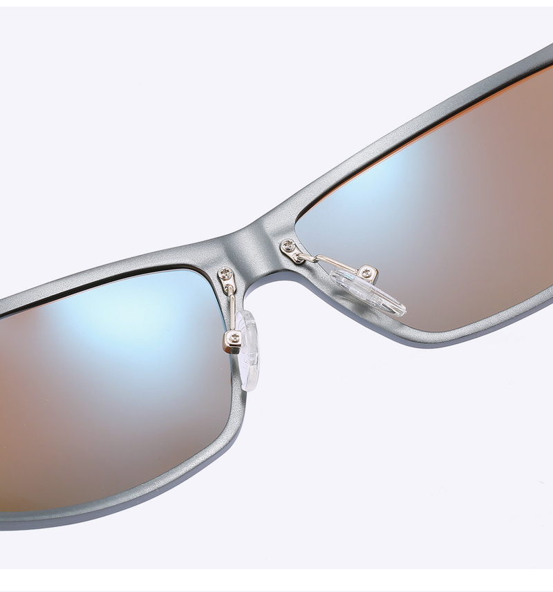 Neue polarisierte Sonnenbrille XY160 aus Aluminium-Magnesium-Serie für Herren aus Kohlefaser mit Fußseide-Zubehör_voghion.com