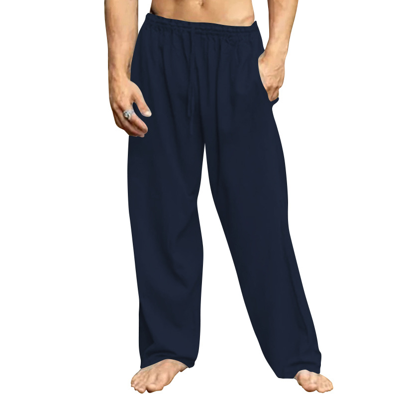 2023 Sommer Herren Hip Hop Atmungsaktive Mode Lose Casual Sporthose_voghion.com
