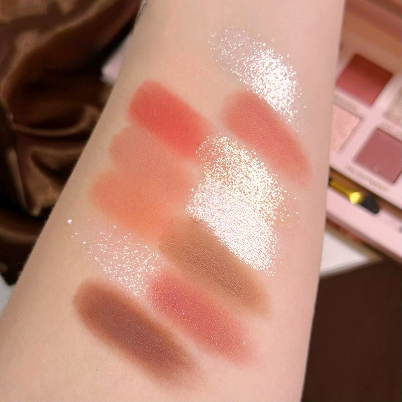 Nova oljna slika Begonia v prahu, rjava mat biserno bleščeča zemeljska barva, očesna ploščica z nizko nasičenostjo_voghion.com