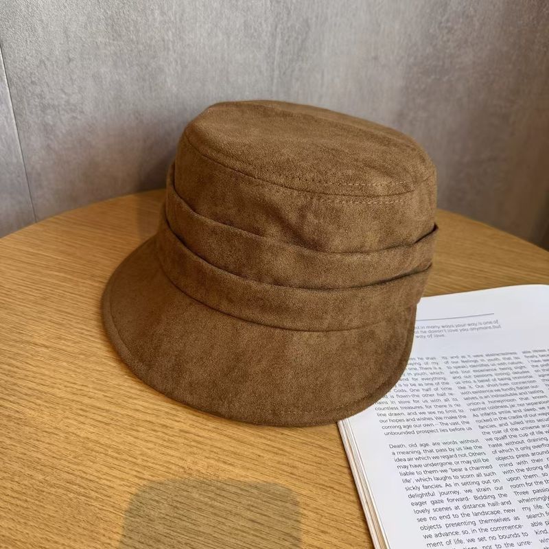 Braun für Frauen 2025 Neuer Stil Gesichtsschlankheits-Vielseitige Baskenmütze Großer Kopfumfang Künstlerhut Trendy_voghion.com
