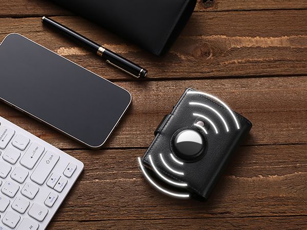 Muški kožni držač za kartice, automatski držač za kartice, novčanik, muški automatski držač za kartice, RFID antimagnetski, protiv krađe_voghion.com