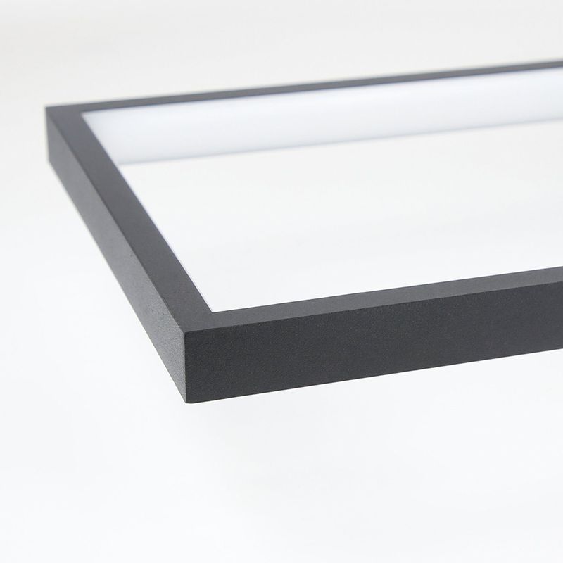 Glitzerlife Deckenlampe LED Deckenleuchte Schwarz - 40W Wohnzimmerlampe Dimmbar Mit Fernbedienung Aus Metall Modernes Design Für Esszimmer Arbeitszimmer Küche_voghion.com