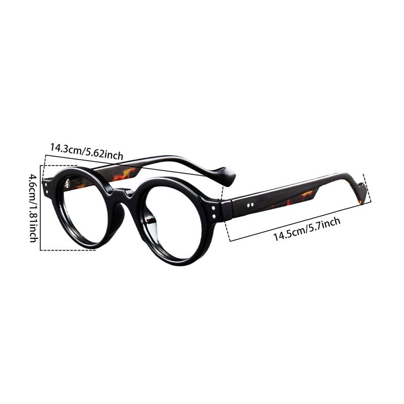 Occhiali da sole alla moda senza prescrizione, con montatura rotonda piccola e anti-luce blu, 2025_voghion.com