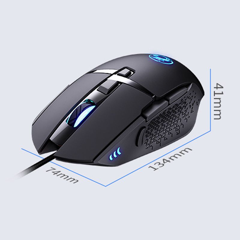 Farfi IMICE T91 Gaming Justerbar DPI-kompatibel ABS-datamus med brannknappdesign for kontor_voghion.com