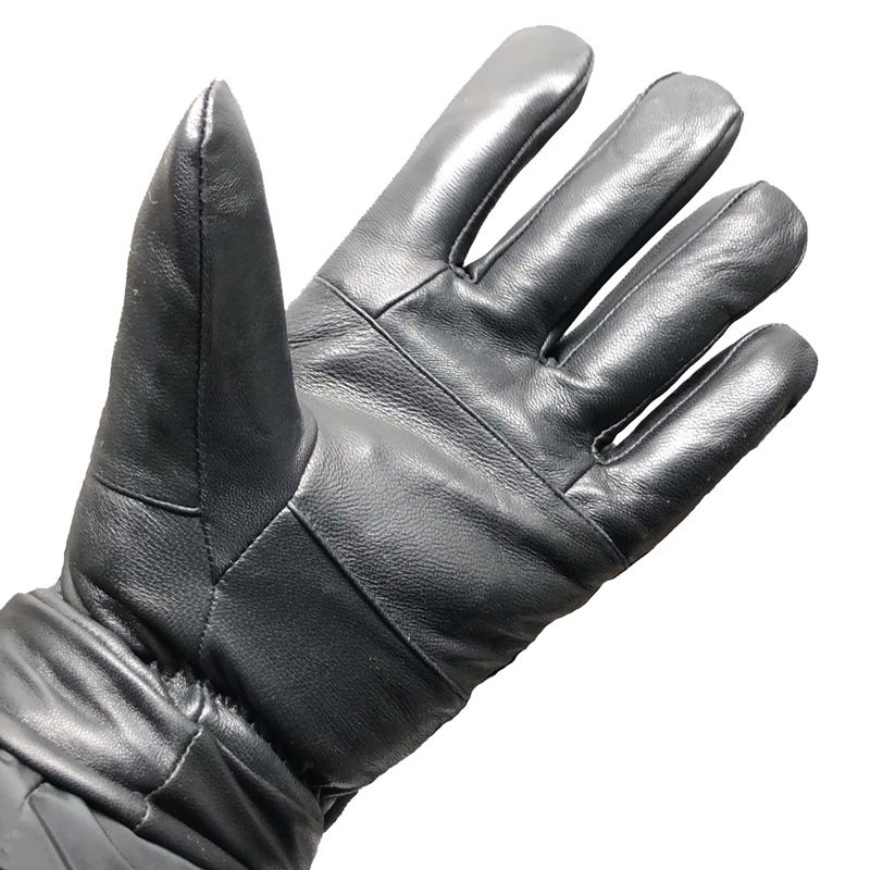 Guanti da equitazione invernali da uomo, spessi e caldi, in vera pelle di pecora con doppio strato e pile_voghion.com