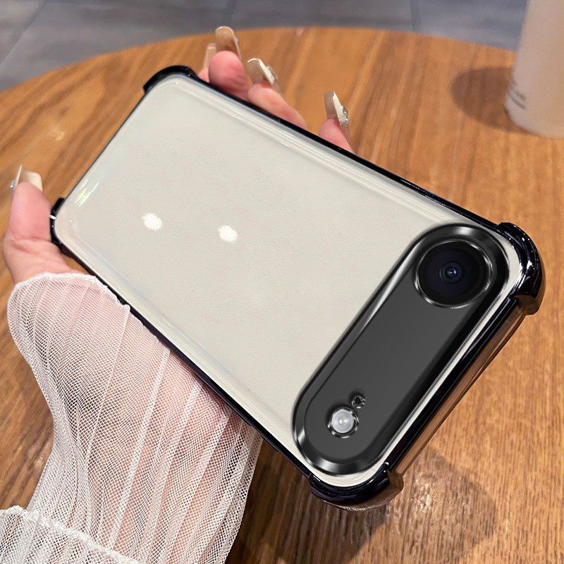 360 Magnetic Bracket For IPhone Apple 17air Mobile Phone Case Transparent Soft Case Men And Women New Trendy_voghion.com