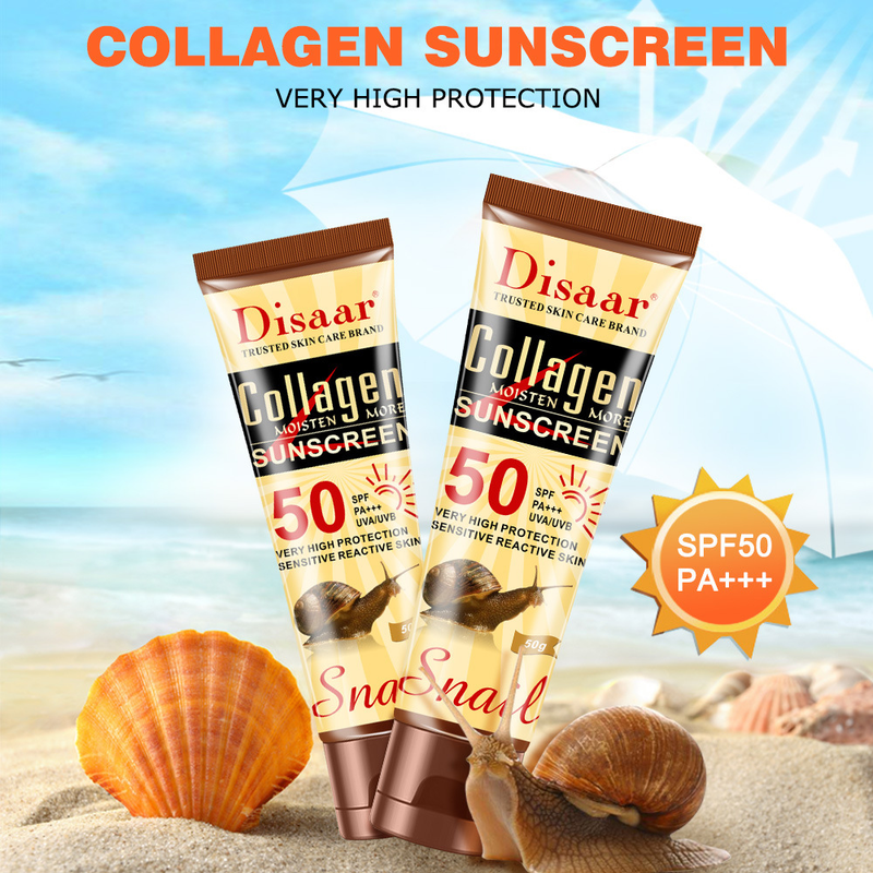 Disaar Bone Collagen Cream for Men Women's UV Protection, Black and Moisturizing 50g Sun Protection_voghion.com