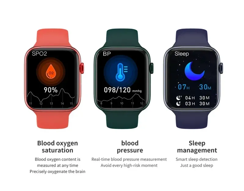 2024 Nuovo Smart Watch T900 Pro Series8 Chiamata Bluetooth da 1.8 pollici Frequenza cardiaca Donna Uomo Serie 8 Smartwatch PK X8 Max_voghion.com