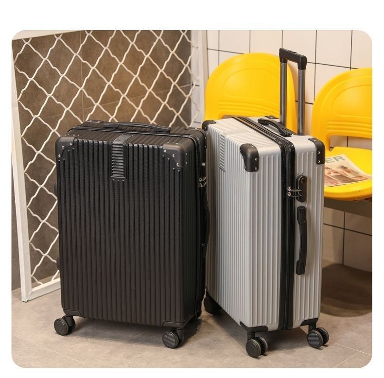 Trolley da viaggio con lucchetto a combinazione di grande capacità, con ruote universali per studenti, a prova di esplosione, divisorio per separazione asciutto e bagnato_voghion.com