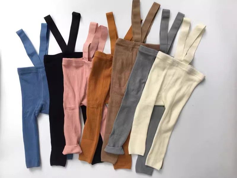 Pantaloni da sollevamento pesi per neonati, primavera e autunno, per ragazzi e ragazze, leggings senza ossa, protezione per la pancia a vita alta per neonati da 0 a 2 anni_voghion.com