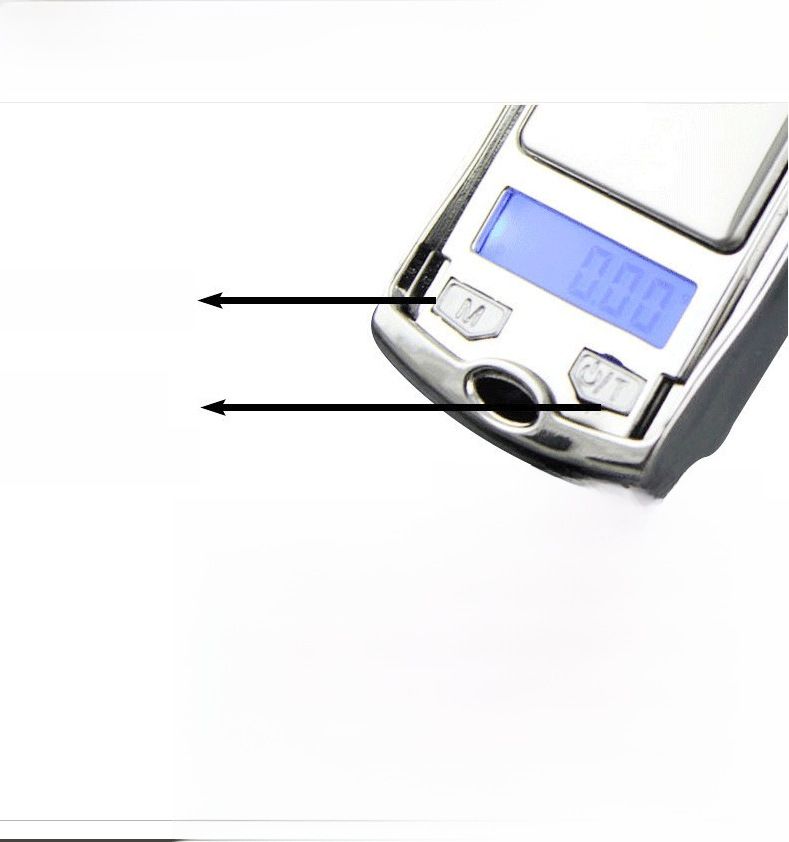 Bilnøkkel Elektronisk Vekt Mini Smykker Gull Smykker Vekt Miniatyr Veieinstrument Presisjon 0,01g Palm Scale_voghion.com