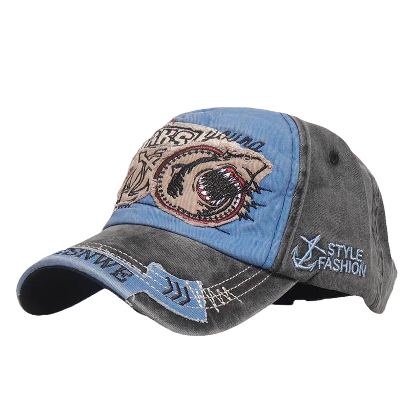Bestickte Unisex-Baseballmützen zum Angeln für Damen und Herren, Baumwollmütze für den Außenbereich, verstellbar für den Sommer, Herrenhüte 2021, Neu_voghion.com