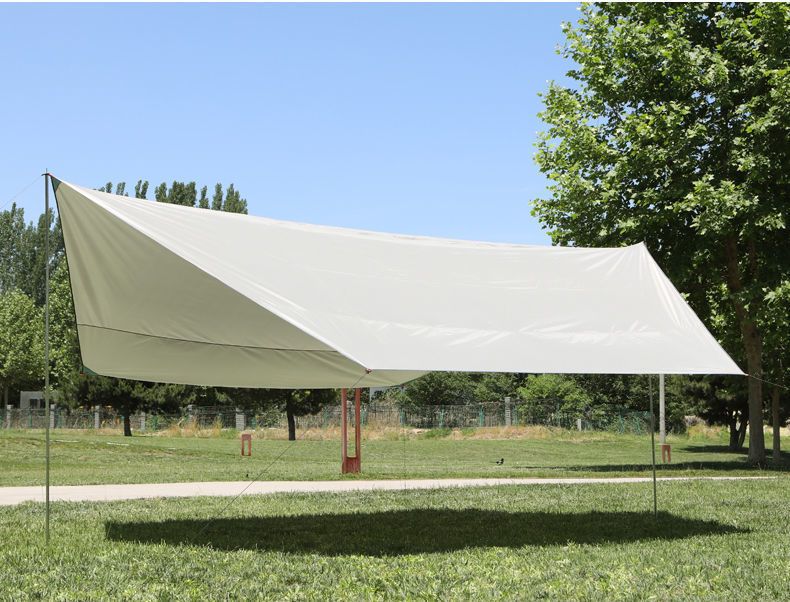 Tenda da campeggio per esterni con protezione UV, parasole, tettuccio impermeabile_voghion.com