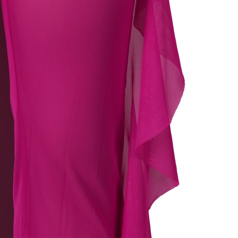 Vêtements pour femmes, maillot de bain de couleur unie, ensemble deux pièces en gaze en maille_voghion.com