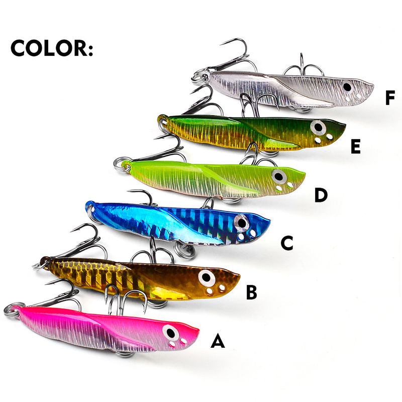 Qualche volta nuova lama VIB esca da lancio lunga in metallo affondante attrezzatura da pesca forniture_voghion.com