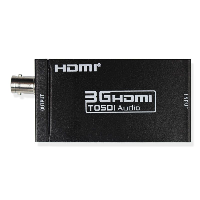 SDI till HDMI ljud- och videokonverterare BNC till HDMI-adapter HD 3G SDI till HDMI för HDTV-skärm_voghion.com
