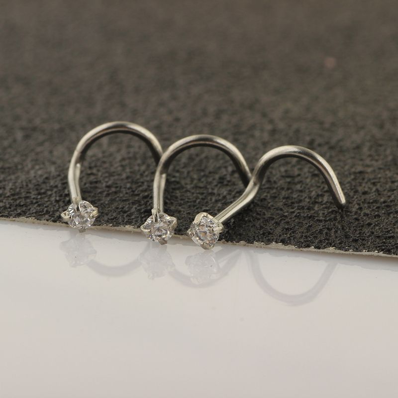 Set di piercing per il corpo Gioielli in acciaio inossidabile Anelli per il naso Orecchini personalizzati_voghion.com