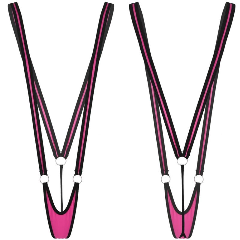 Intimates Mini Badedrakt Badetøy Dame Sexy Pamas Perspektiv Endelt trepunkts bikinidrakt_voghion.com