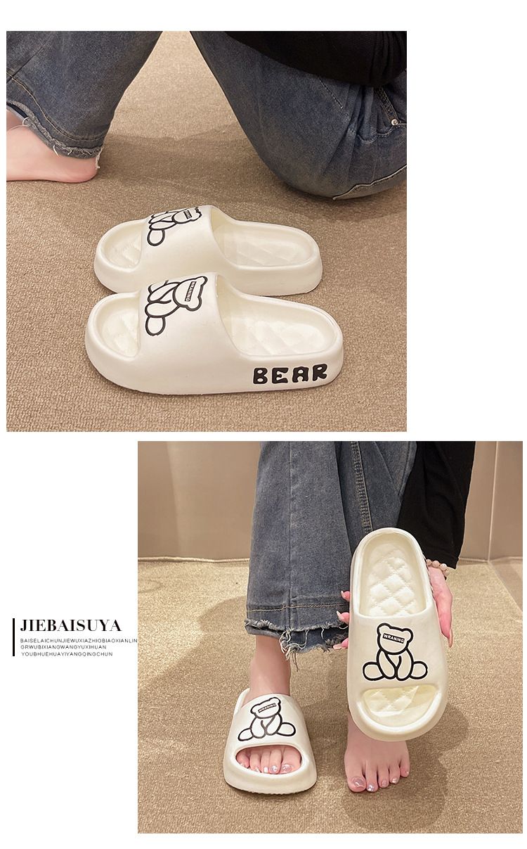 Slippers Female Summer Outside Wear Home Indoor Eva Soft Sole Fashion Explosion Sandals_voghion.com