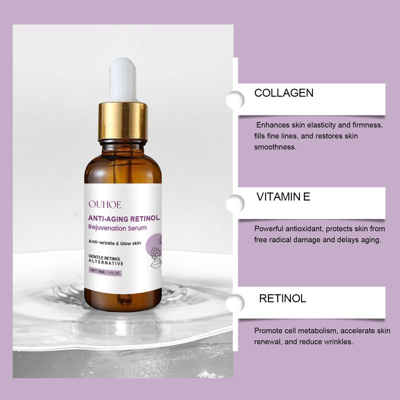 Retinol Serum, Hydrating, And Moisturizing Skin Care Facial Serum_voghion.com