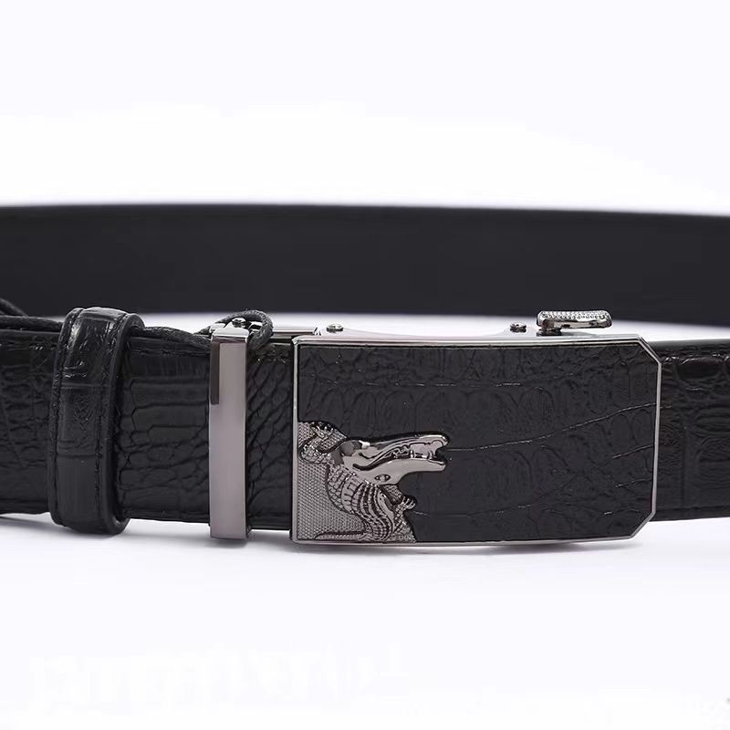 VOOTHOST Neue Business herren Legierung Automatische Schnalle Leder Gürtel Mode Vielseitig Hosen Jeans Marke Business Gürtel F0006_voghion.com