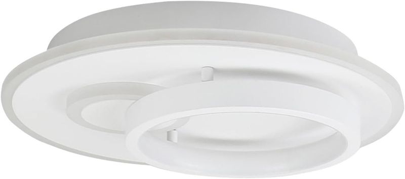 Glitzerlife Deckenlampe Led Deckenleuchte Wohnzimmer - Dimmbar Mit Fernbedienung Schlafzimmerlampe Modern Design Wohnzimmerlampe Für Arbeitszimmer Jugendzimmer_voghion.com