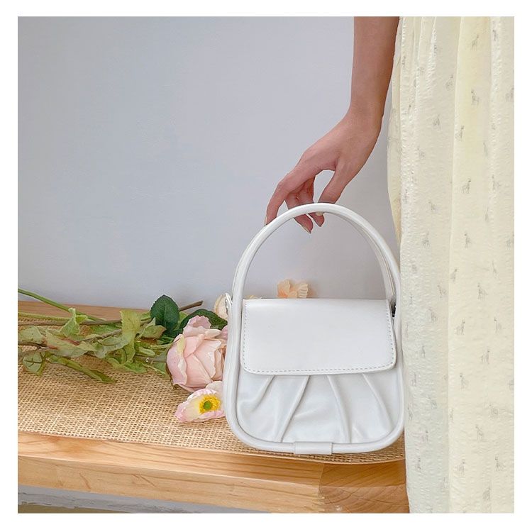 Bouteille à soupe froissée pour femmes, nouvelle Texture 2024, Design Unique, sac à bandoulière polyvalent à une épaule_voghion.com