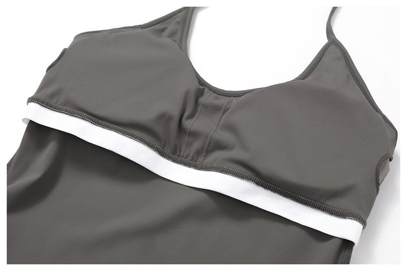 Damen-Yoga-Sport-BH mit integrierten Polstern, verstellbarem, überkreuztem Rückengurt, atmungsaktivem, schnell trocknendem Workout-Tanktop für Fitness_voghion.com