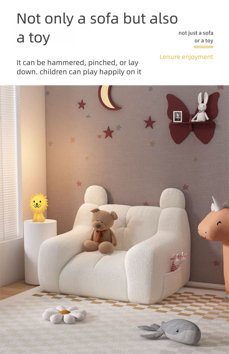 Room Reading Corner Children's Area Setup Baby Cute Cartoon Seat Lazy Small Sofa Infant Toddler_voghion.com