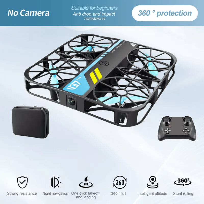 4DRC V37 New RC Drone 2.4G WiFi FPV Foldable RC Quadcopter 2 Battery With Bag_voghion.com