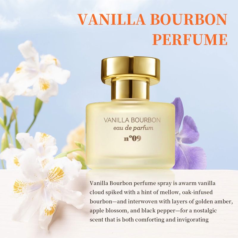 Unbeschriftetes neues Vanille-Bourbon-Parfüm, langanhaltend, charmant, leicht, frischer Unisex-Duft_voghion.com