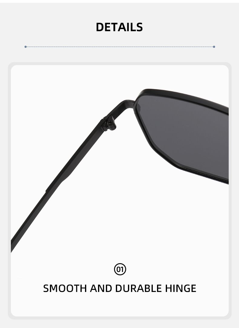 Nouvelles lunettes de soleil rétro polygonales pour hommes, style punk, petite monture_voghion.com