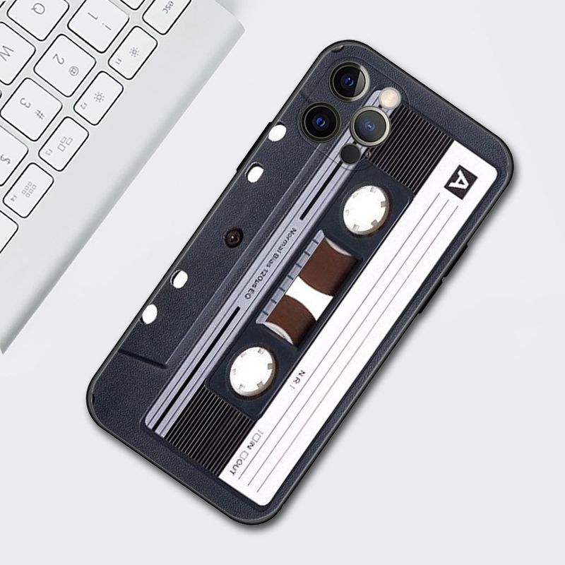 Custodia per telefono iPhone15 applicabile con nastro adesivo retrò_voghion.com