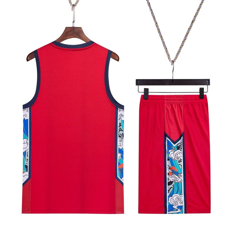 A83 basketballdragtsæt til børn, voksne, børnetøj, herretrykt størrelse, konkurrencetræningshold, spiller_voghion.com