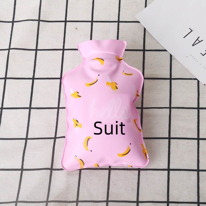 Bolsa de água quente de PVC de alta densidade pequena mini bolsa de água quente de injeção de água bolsa de água quente de desenho animado aquecedor de mão bolsa de água quente logotipo local_voghion.com