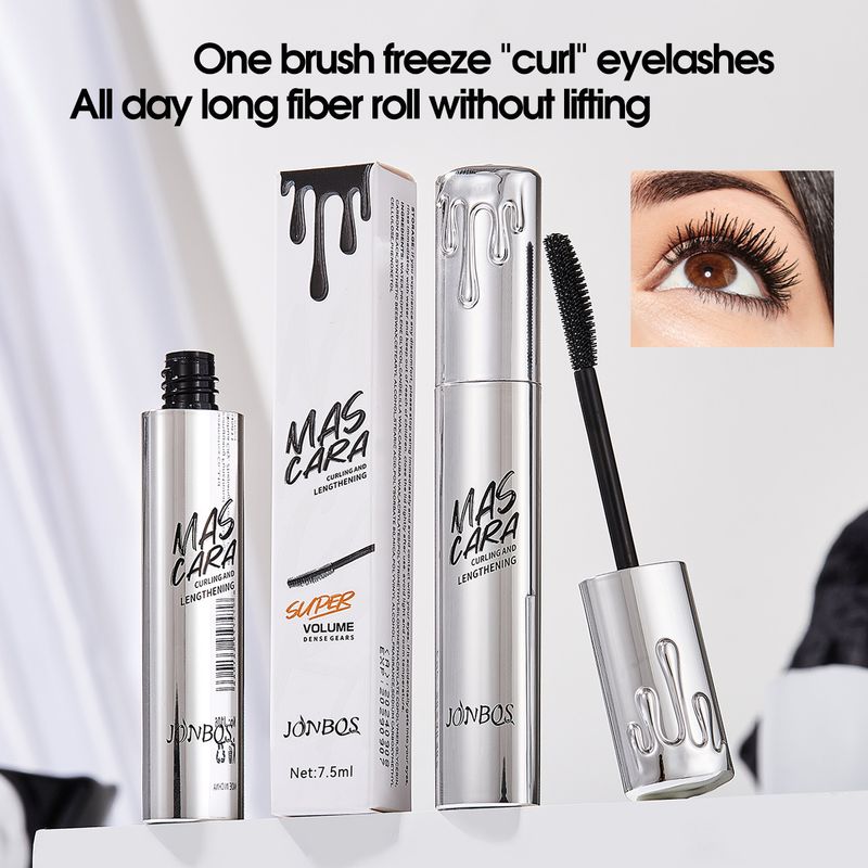 JONBOS Mascara Long Curl Natural Definition Impermeabile Anti-sudore Anti-sbavature_voghion.com