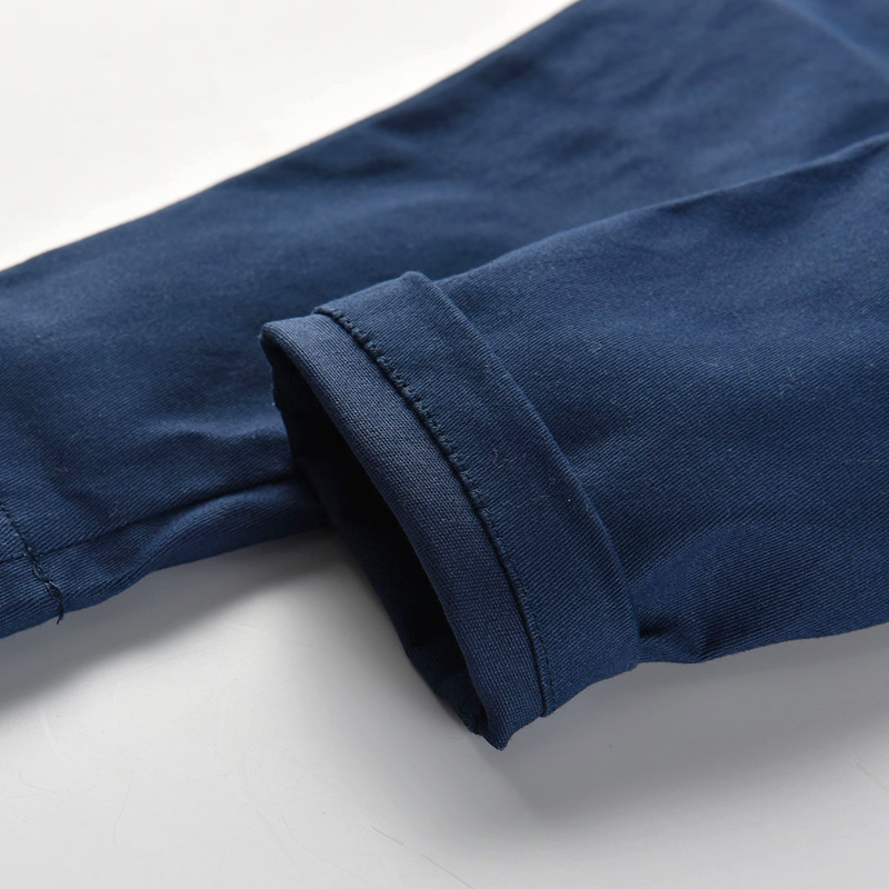 Abito da ragazzo Autunno Inverno da uomo girocollo manica lunga maglione pettinato pantaloni elasticizzati camicia a maniche lunghe sezione colletto_voghion.com
