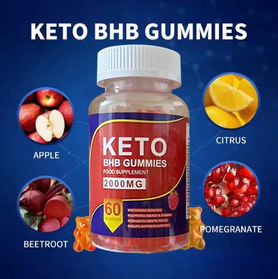 Foreign Trade Export Cross-Border KETBHBGUMMIES Ketogenic Gummies 60 Pieces_voghion.com
