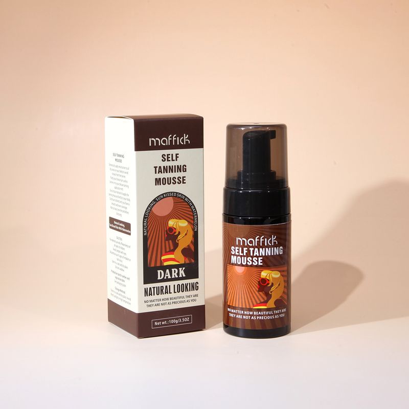 Scrub e trattamenti per il corpo Maffick Tanning Mousse Bubble Bronze Sun Free Sunbathing Sun Boosting Spot_voghion.com