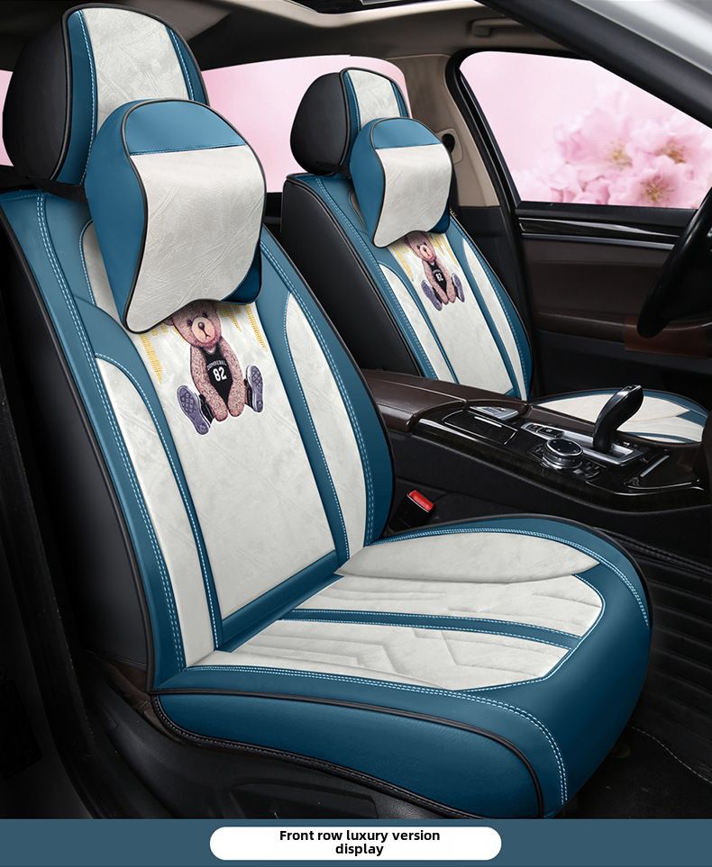 Cartoon vier jahreszeiten Allgemeine auto sitzkissen abdeckung fünf all-inclusive sitzkissen sitz abdeckung leder sitzkissen_voghion.com