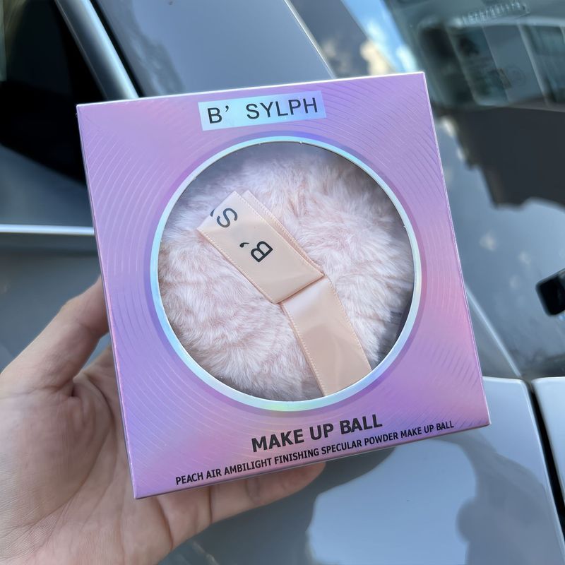 Bronzers & Highlighters New Velvet High Gloss Shiny Powder Puff Fine Glitter Setting Powder To Brighten The Clavicle Body Glitter Highlight Ball_voghion.com