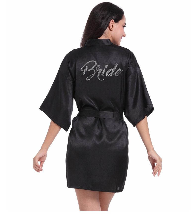 Γυναικεία Ρούχα Νύφη με Διαμάντια, Μακιγιάζ Γάμου, Νυχτικό, Καλοκαιρινό, Λεπτό, Πεντάπτυχο, Μονόχρωμο_voghion.com