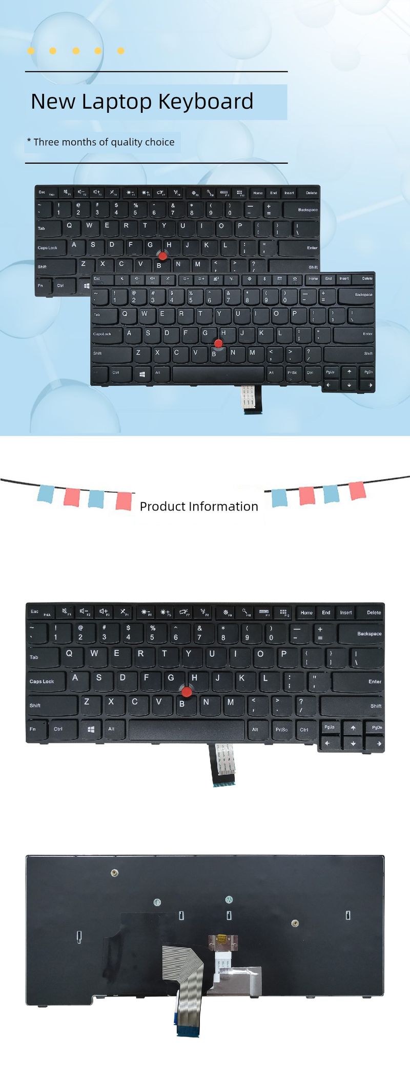 Geschikt voor ThinkPad Lenovo E450 E460 E450c E455 E465 W450 E470 E475 toetsenbord_voghion.com