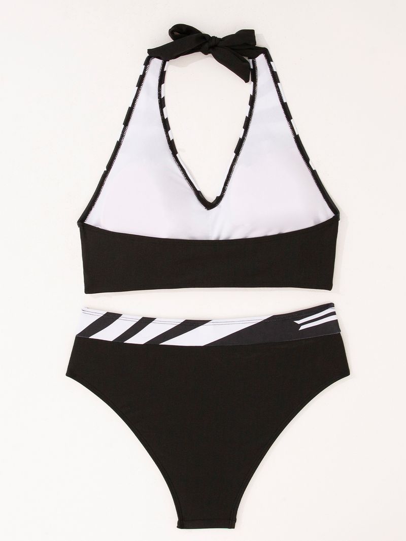 Women's Clothing New Swimsuit Multi Color Optional Chest Bikini Swimsuit Two Piece Set_voghion.com