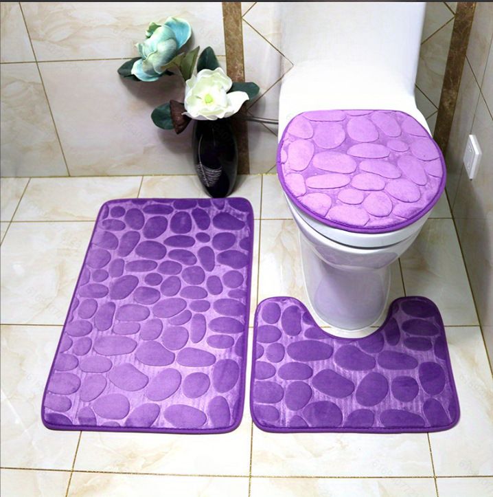 svamp stein gulvmatte bad bad absorberende teppe dørmatte_voghion.com