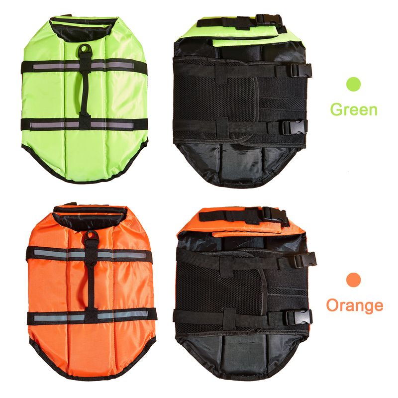 Dogs, Reflective With Improved Buoyancy, Adjustable Handle, For Puppies, Summer Swimming Life Jacket By PawParty Store_voghion.com
