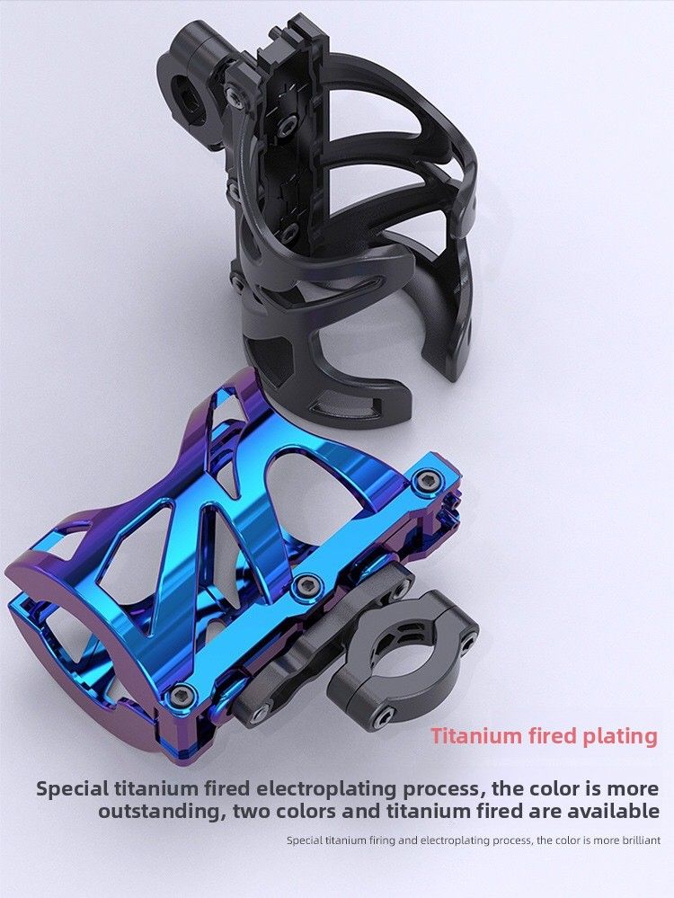 Texte rapide Accessoires de voiture Moto Boisson Vélo Vélo électrique Tasse Porte-bouteille d'eau Pièces de modification_voghion.com