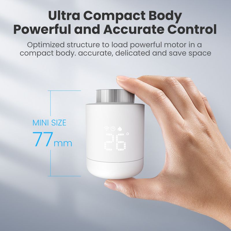Tuya Zigbee Thermostaat Radiator Vae Temperatuurregelaar Slimme Automatisering Via SmartLife Alexa Google Home_voghion.com