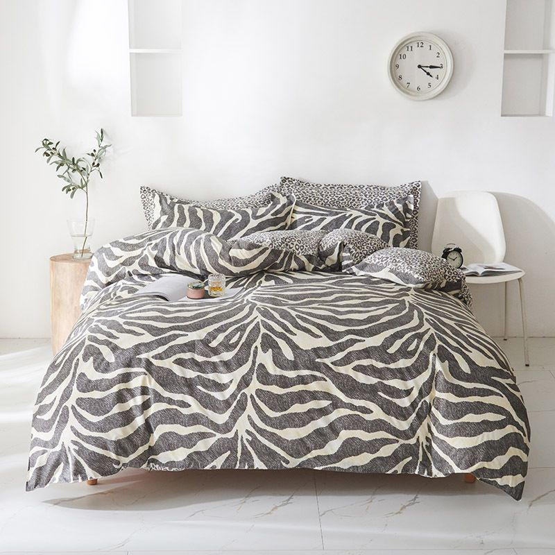 Bettwäsche Bettbezug Moderne minimalistische Bettwäsche aus weichem Polyester_voghion.com