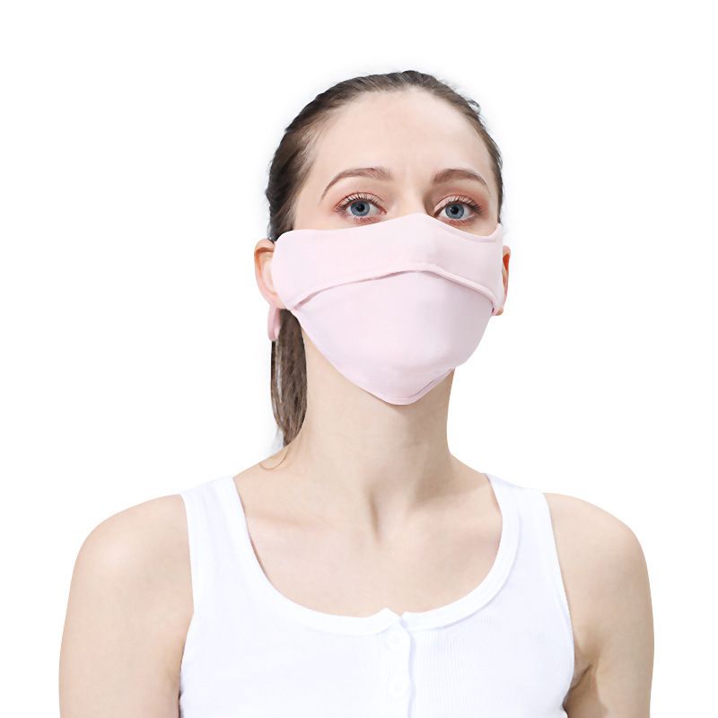 Maschera solare Ice Silk, nuova maschera estiva traspirante ultrasottile per lo sport, protezione UV tridimensionale per gli occhi_voghion.com